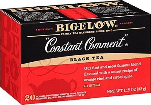 BIGELOW TEA CONSTANT COMMENT, 20 BG, PK- 6