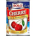 Solo Filling Cherry, 12 Ounce (Pack of 2)