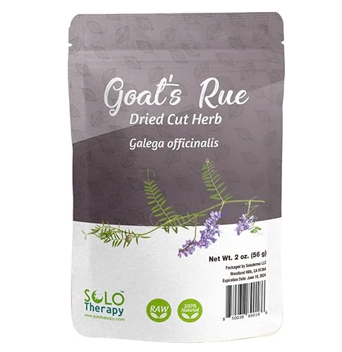 Goats Rue Herb 2 oz, C/S, Galega officinalis, Goat's Rue Tea, Resealable Bag, Goats Rue Leaves c/s, Product From Italy