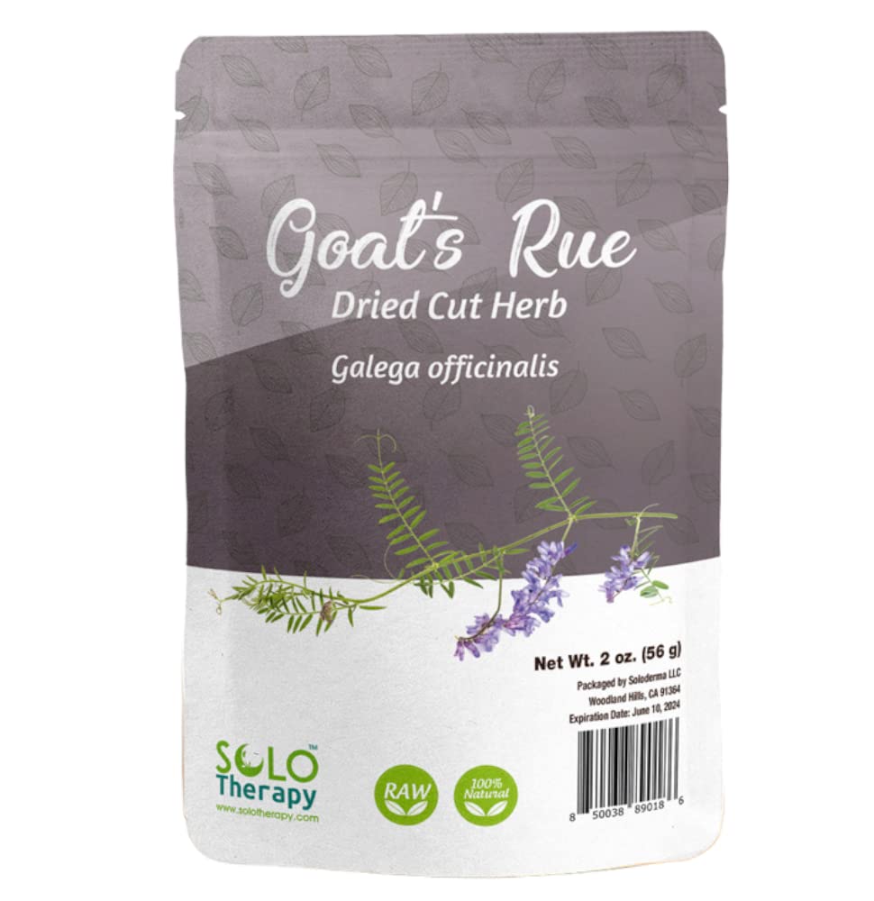 Goats Rue Herb 2 oz, C/S, Galega officinalis, Goat's Rue Tea, Resealable Bag, Goats Rue Leaves c/s, Product From Italy