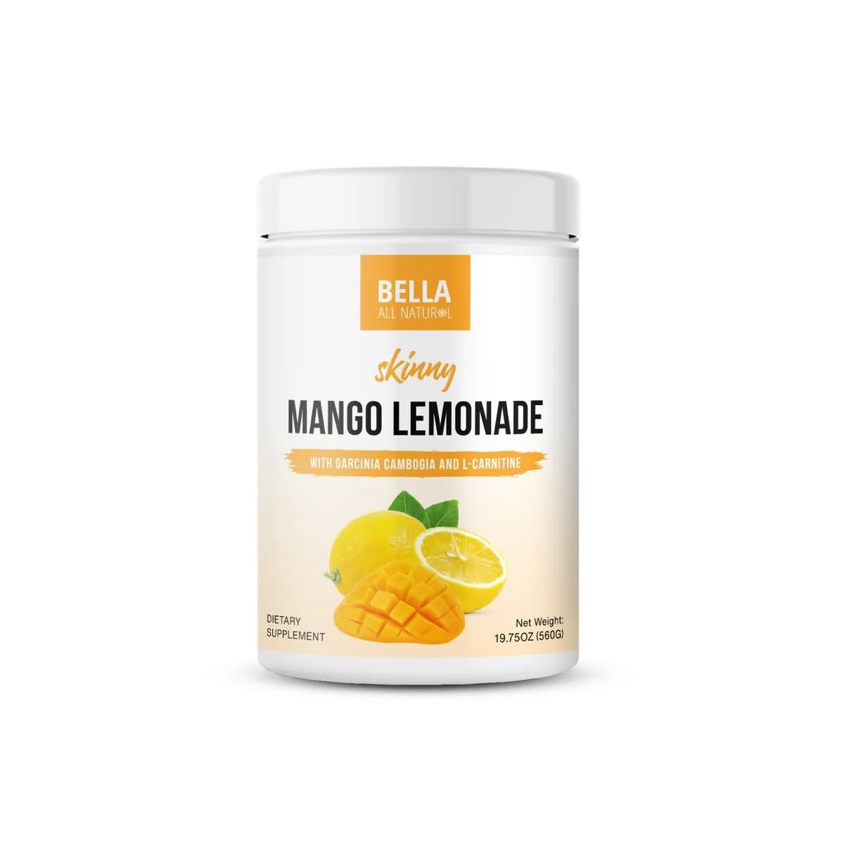 Bella All Natural Skinny Lemonades (19.75 Ounce, Mango)
