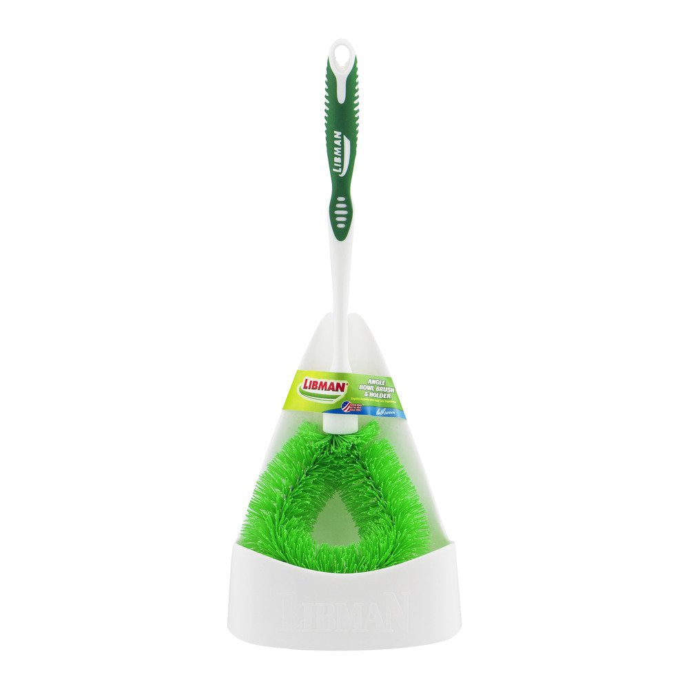 Libman 27 Angle Brush and Holder with No-Tip Design