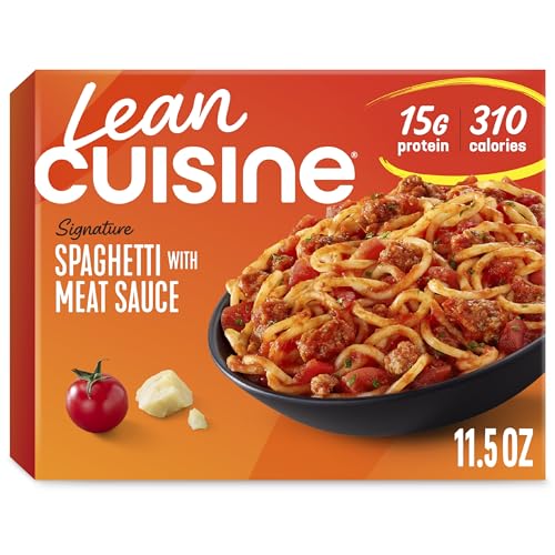 Lean Cuisine Signature Spaghetti With Meat Sauce, Frozen Meals, Frozen Pasta Lunch Or Dinner 11.5 oz
