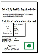 Ghasitaram Gifts Chocolate - Set of 8 My Best Kid Sugarfree Lollies