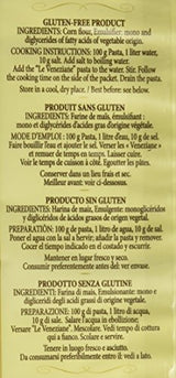 Le Veneziane Penne Rigate, 250-Gram Packages (Pack of 6)