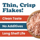 Food to Live Himalayan Pink Salt Flakes, 4 oz - Gourmet Flaky Salt Crystals, Pure, No Additives. Perfect to Use as a Finishing Salt. Vegan, Kosher