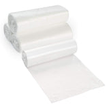 33 Gallon Clear Garbage Can Liners, 250 Count - 30-40 Gallon Large Trash Can Liners - High Density, Thin, Lightweight, 10 Microns -For Office, Home