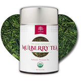 Mulberry Loose Leaf Herbal Tea - 100% USDA Certified Organic | Authentic Japanese Premium Tea | SuperFood | Caffeine Free | Great Nighttime Tea |