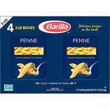 Barilla Penne Delicious Pasta, 2LB, (Pack of 4)