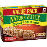 Nature Valley Granola Bars, Sweet & Salty Nut, Cashew, 12 ct, 14.8 oz
