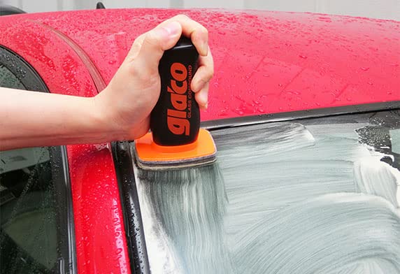 EMSUM Auto Glass Oil Film Remover, Glass Cleaner, Strong Decomposition of Glass Oil Film, Remove Dirt, Water Stains. Suitable for (windshields