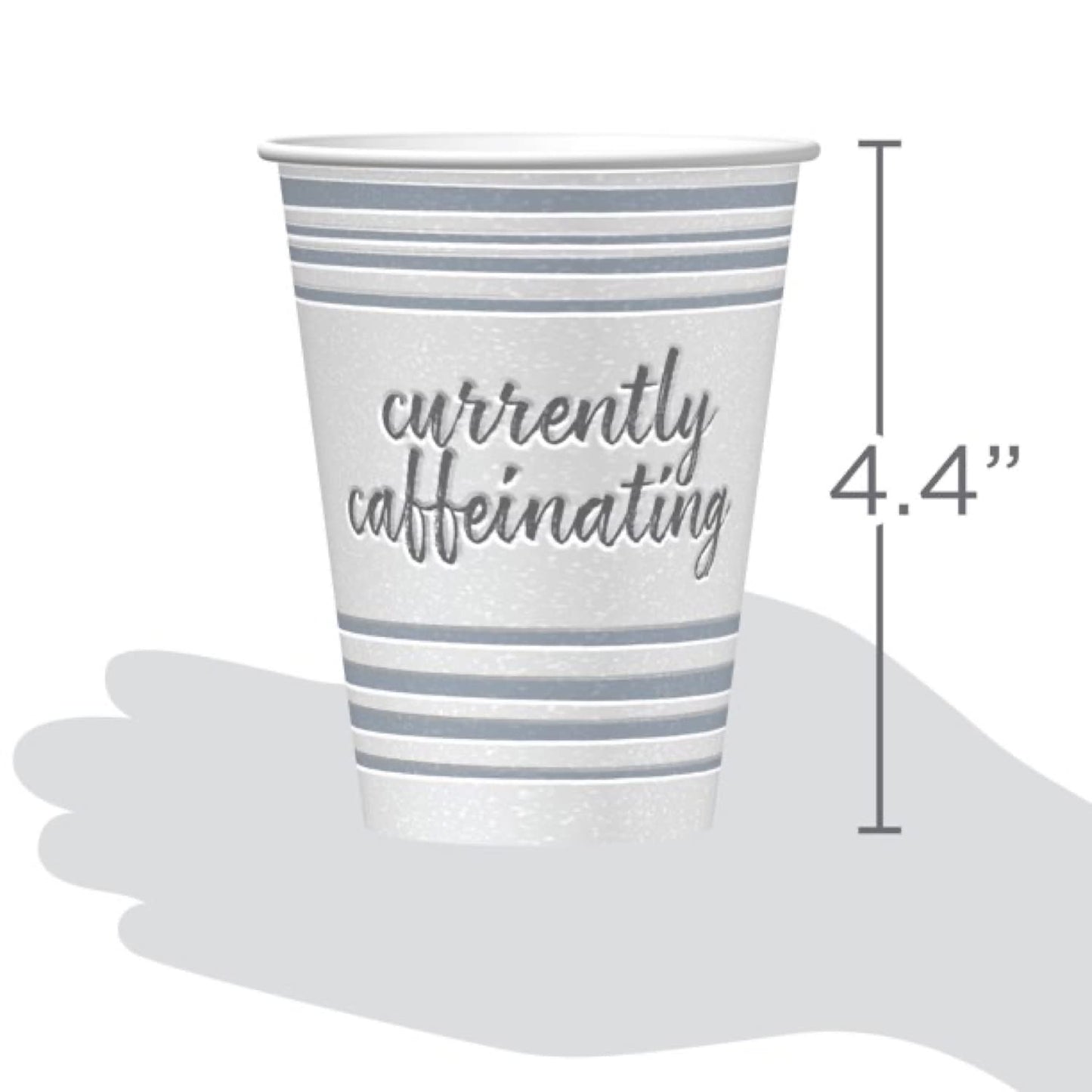 DuraCasa Straws and Dixie To Go Perfectouch Paper Cups and Lids Pack of 40 Count, 12 ounce, Hot Beverage Cups & Lids, Assorted Designs, Disposable
