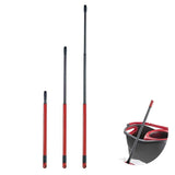 3 Section Telescopic Spin Mop Handle, 22 to 48 Inch Adjustable Replacement Pole, Stainless Steel Cleaning Tool for Home Floor Care(1GEN)