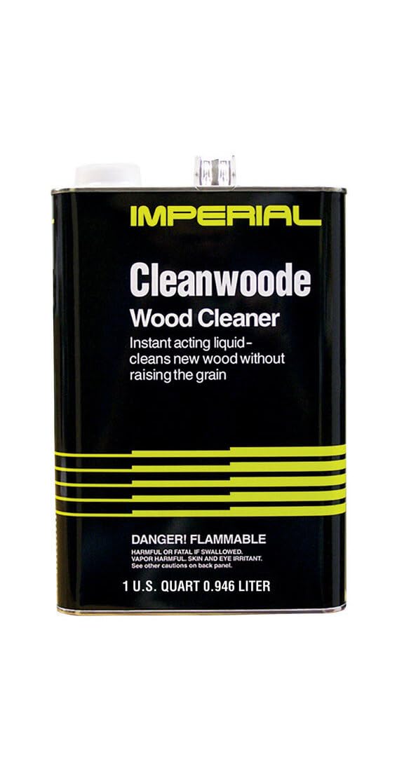 National Paint Industries Cleanwoode Wood Cleaner, Clear