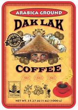 100% Dak Lak Vietnamese Coffee (Arabica Ground, 1 Kilo Bag)