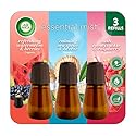 Air Wick Essential Mist Refill Multipack - Watermelon & Berries, Sea Spray & Breeze, Honeysuckle & Raspberry, 3 Count