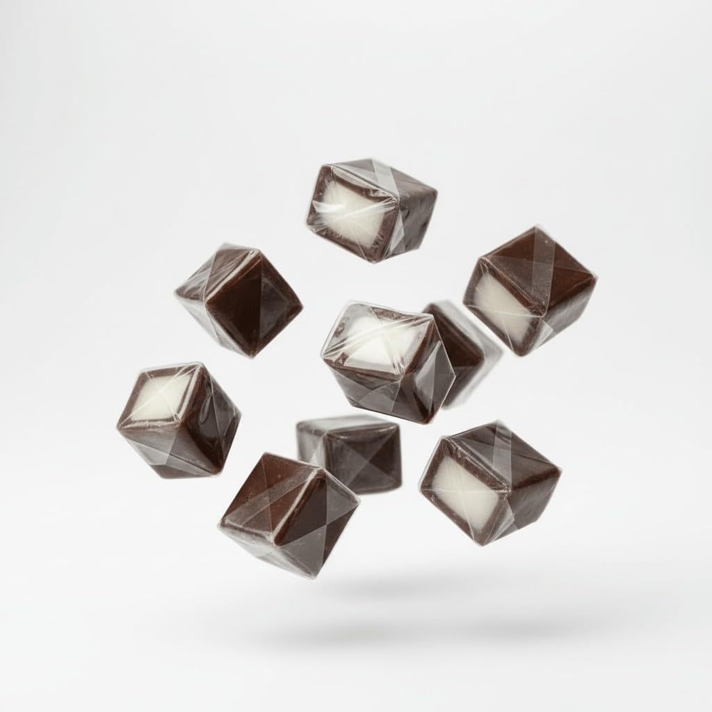 Caramel Cubes Candy - Individually Wrapped Classic Chews by TwistedTreatz - Classic Original, Sea Salt, Apple & Assorted Flavor Chews- 8oz Bag, 1 lb