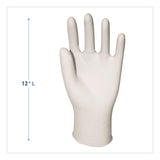 Boardwalk General-Purpose Latex Gloves, Natural, Large, Powder-Free, 4.4 mil, 1,000/Carton