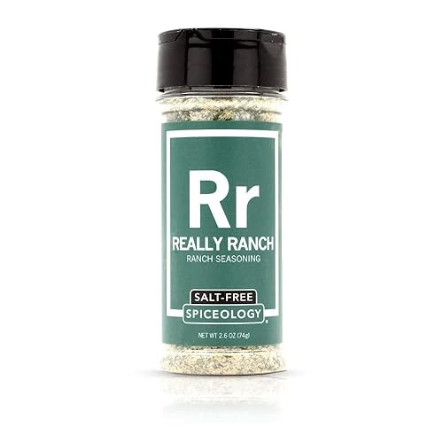Spiceology - Really Ranch Salt Free Seasoning - Use On: Ranch Dip, Roasted Veggies or Chicken - 2.6 oz