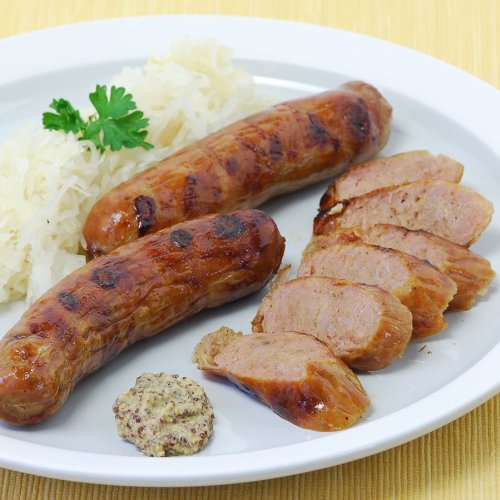 Wild Boar Bratwurst - 5 packs, 12 oz pack ea - 4 links