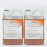 naturally it's clean Mold Stain Cleaner Concentrate | Super Concentrated Formula Makes up to 64 Gallons | 64oz Bottles, Pack of 2