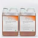 naturally it's clean Mold Stain Cleaner Concentrate | Super Concentrated Formula Makes up to 64 Gallons | 64oz Bottles, Pack of 2