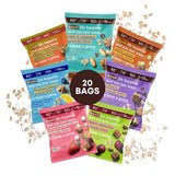 B'cuz Granola Bites - Gluten Free On the Go Snacks Variety Pack, Kosher, Vegan Friendly, Travel Safe, Healthy Breakfast and Dessert Treats for Kids or