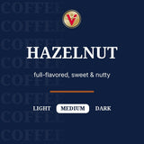 Victor Allen's Coffee Hazelnut Flavored, Medium Roast, 42 Count, Single Serve Coffee Pods for Keurig K-Cup Brewers