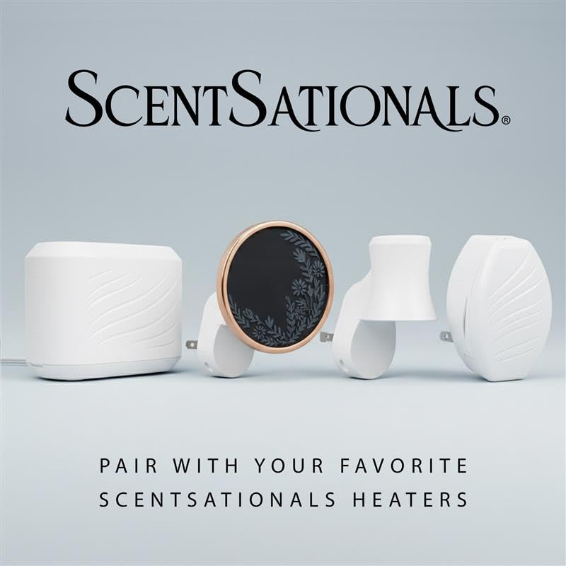 ScentSationals Sugar & Spice Fragrance Oil Plug In Air Freshener Refills 3-Pack - Works with Scentsationals Wall Plugs, Long-Lasting Home Fragrance