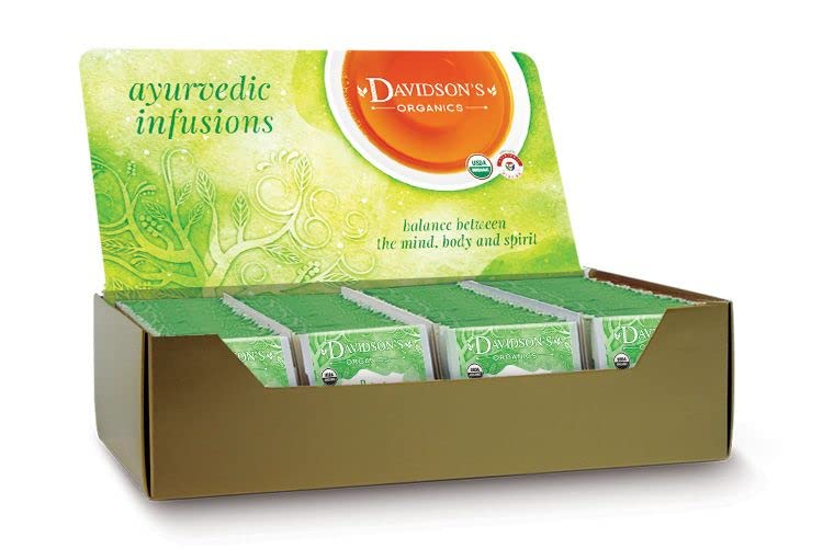 Davidson's Organics, Ayurvedic Infusions, Immunity, 100-count Individually Wrapped Tea Bags