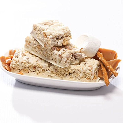 Salted Toffee Pretzel Protein Bar (7 bars of 1.6 oz, net 10.9 oz) - High Protein Salted Toffee Pretzel Bar