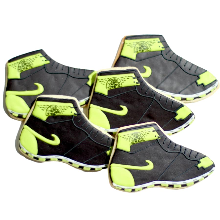 ½ Dz. Basketball Sneaker Cookies! Fan Zone Official! Birthday Themed, Sports Lover Party Favors or Graduation Gift!