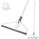 Rubber Squeegee Broom - Multifunction Magic Broom,Scraping Silicone Broom Sweeper,with Mop Clip, Squeeze Broom Sweeping Water for Kitchen Bathroom