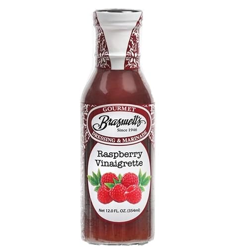 Braswell’s Raspberry Vinaigrette Dressing - Small-Batch, Renowned Specialty, Made in USA, Since 1946 (12oz)