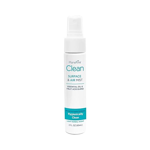 PlaneAire Clean | Travel Size Surface Cleaner and Air Freshener | All Purpose Cleaning Spray | Natural Odor Eliminator | Travel Cleaning Supplies |