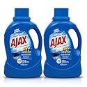 Ajax Oxy Overload Laundry Detergent Liquid, 60oz (Pack of 2) - Totally Awesome Cleaner with Deep Cleaning, Stain & Odor Removing power, HE Compatible
