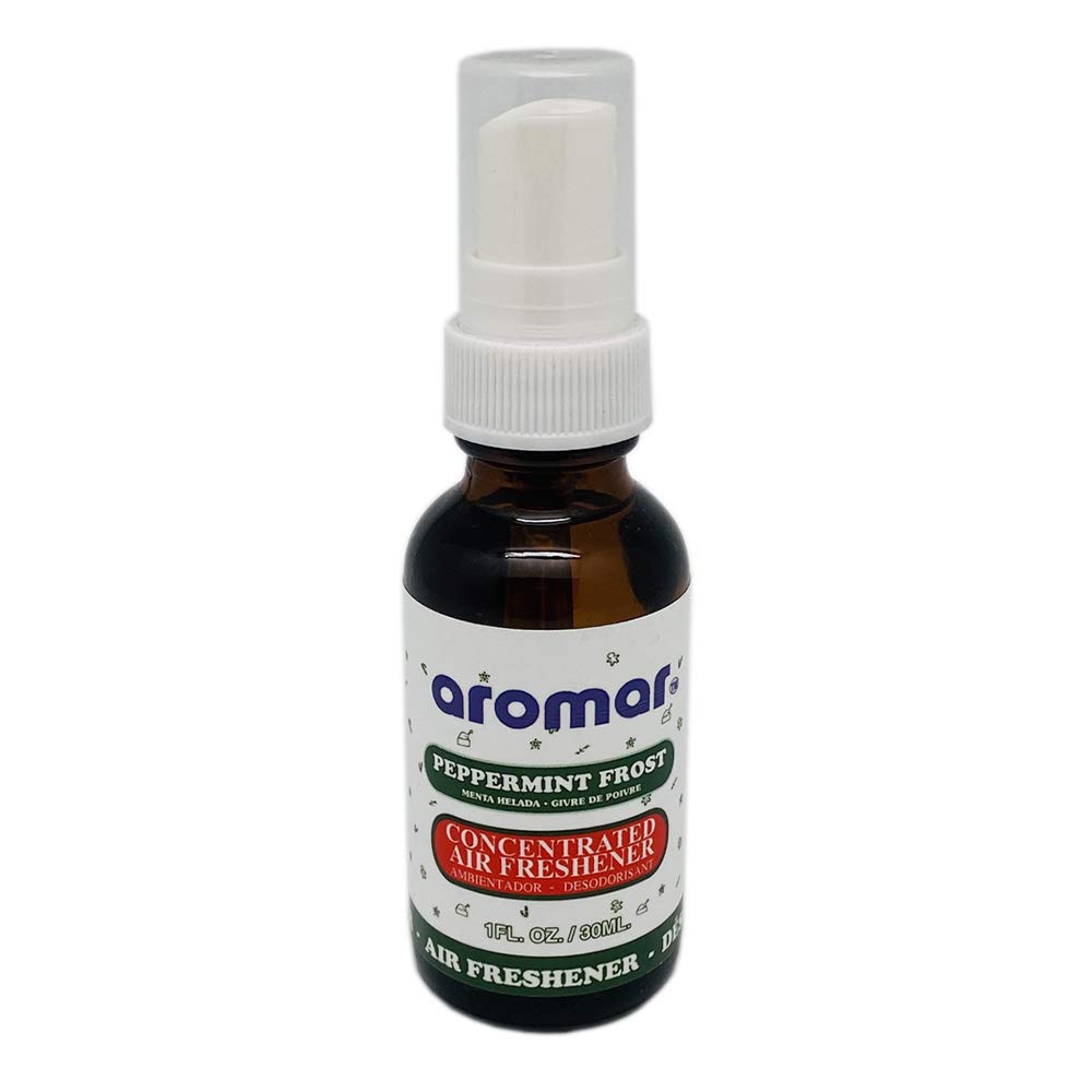 Aromar Peppermint Frost Concentrated Air Freshener Odor Eliminator (1 Oz Bottle) Holiday Collection