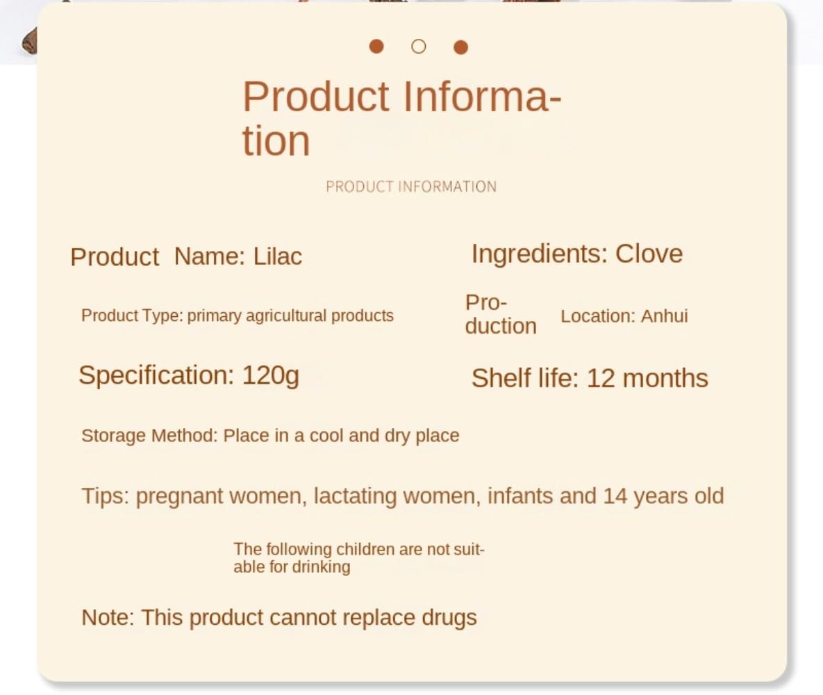 Zercumm Spice Lilac Lilac Bud Lilac Red Lilac Chafing Dish Seasoning Bottle