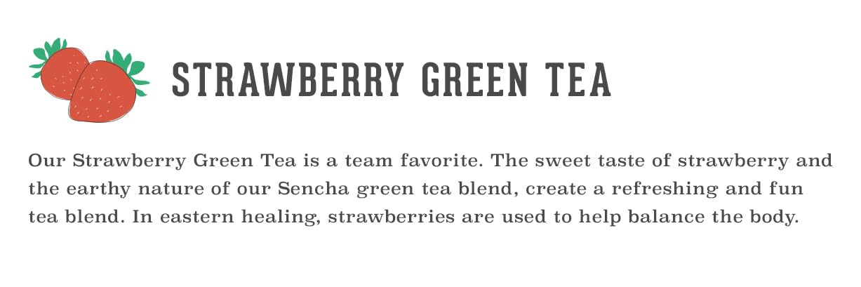 Yamamotoyama Strawberry Green Tea, 18 bags