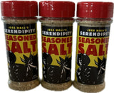 Jess Hall’s Serendipity Seasoned Salt - All Purpose Seasoning for Chicken, Steak & Fries - Restaurant-Style Flavor at Home - Garlic Herb Blend - 4.7