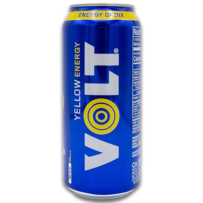 VOLT Energy Drink (16 fl. oz. Case, Guarana)
