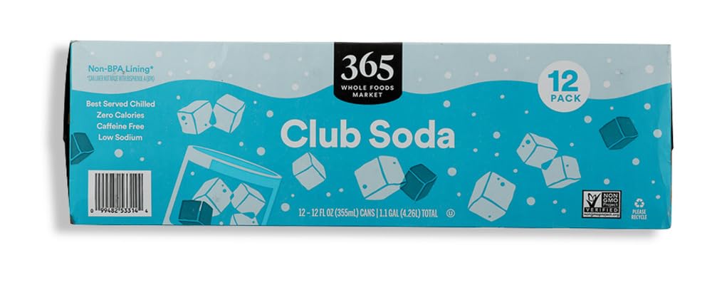 365 by Whole Foods Market Club Soda 12pk, 12 FZ