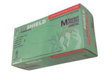 Pureshield PS202-1B Latex Disposable Gloves Powder, Medium, 100ct Box