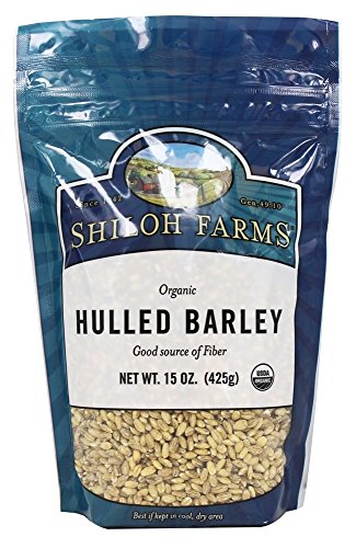 Organic Hulled Barley Grain from Shiloh Farms - 15 oz Pouch