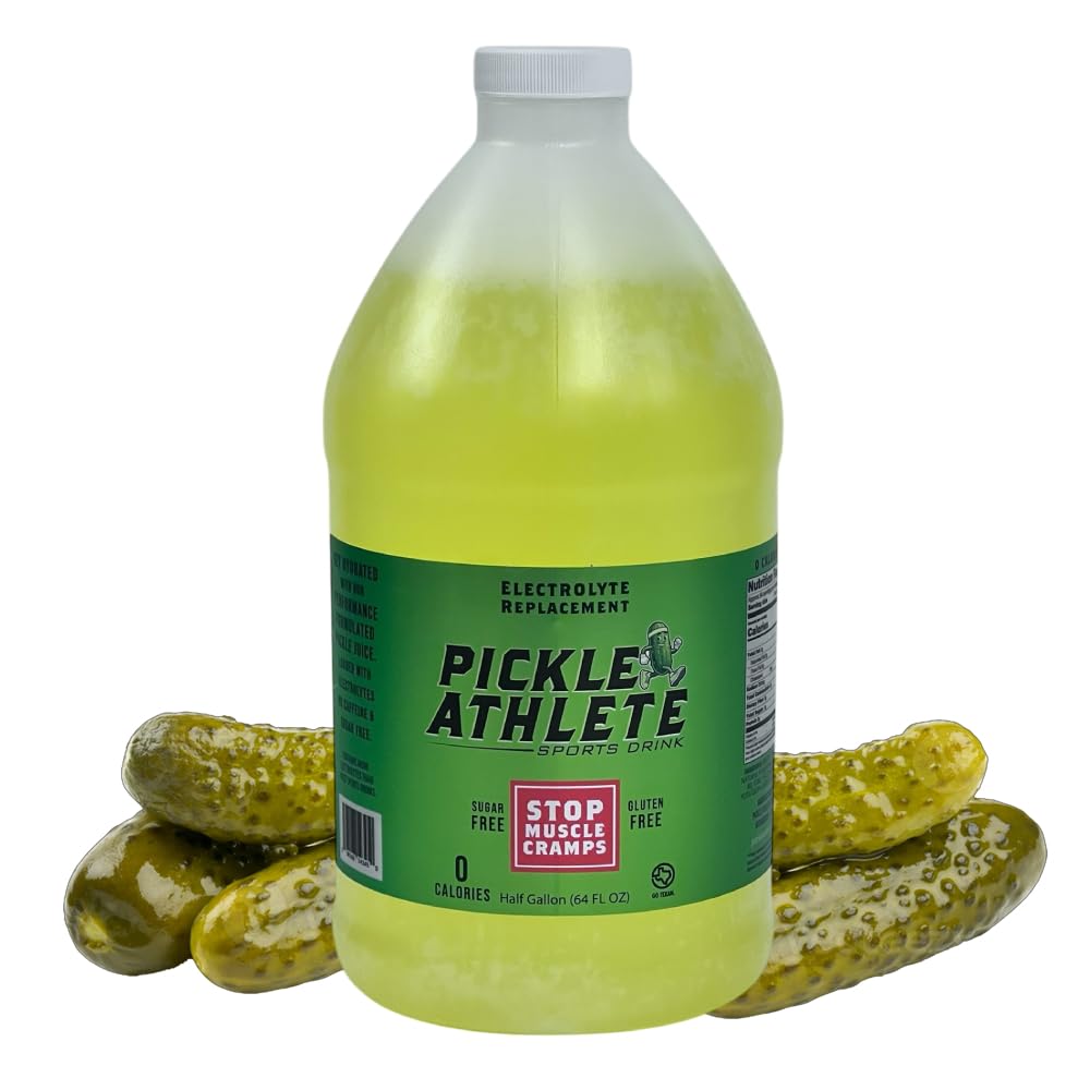 Pickle Athlete Dill Pickle Juice for Leg Cramps - Natural Pickle Juice Sports Drink for Cramp Relief & Hydration - Pickles Juice Sport Recovery