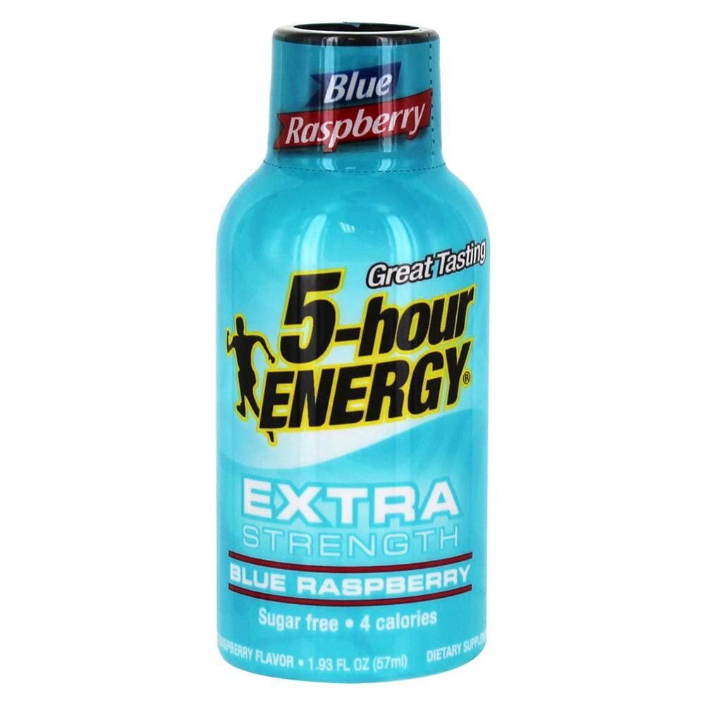 Blue Raspberry Flavor Extra Strength 5-hour ENERGY