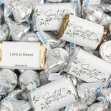 124 Pcs Wedding Candy Favors Miniatures Chocolate & Kisses (1.52 lbs) - Sweetest Day