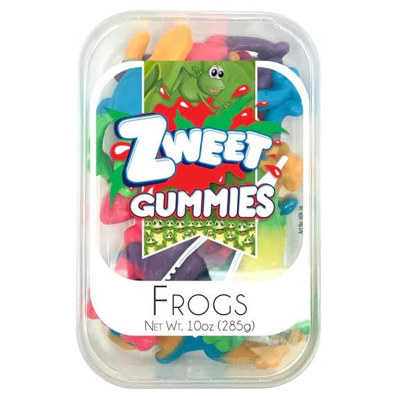 Zweet Gummy Frogs - 10 oz. Tub