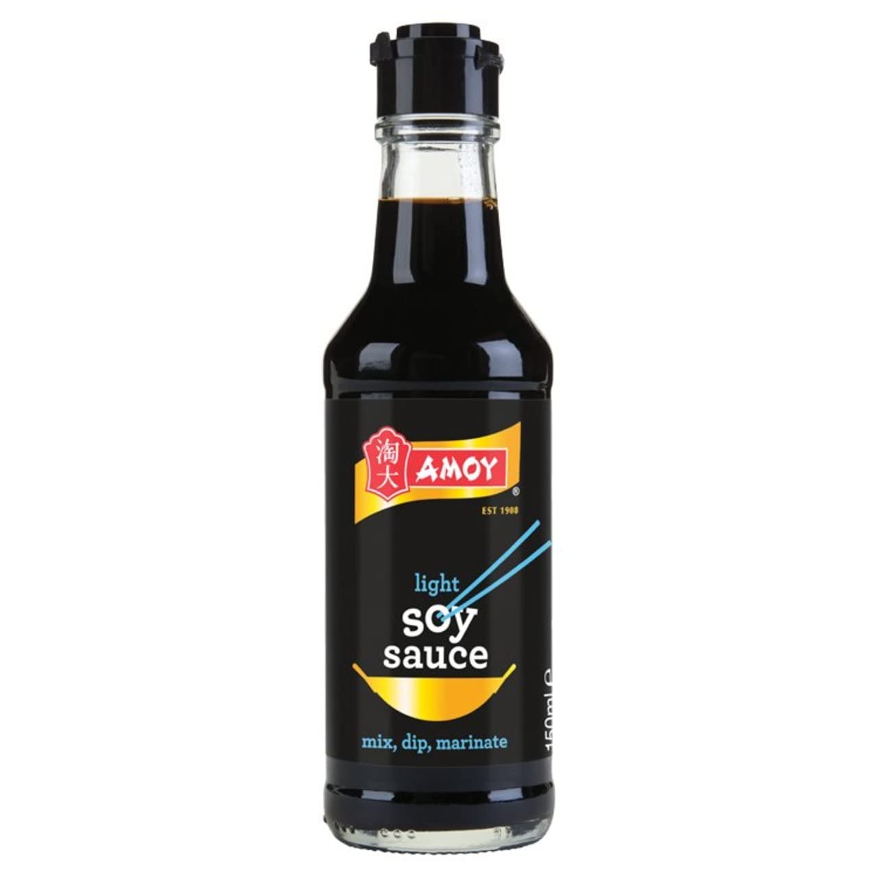 Amoy Soy Sauce Light 150 ml (Pack of 6)