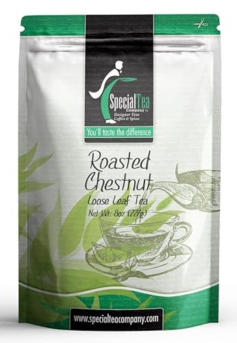 Special Tea Roasted Chestnut Black Tea, Loose Leaf 8 oz